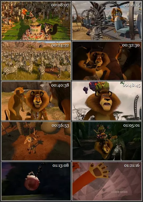 Кадр из фильма «Мадагаскар 2», 512x288