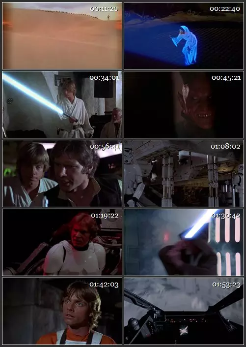 Кадр из фильма «Звездные войны: Эпизод 4 - Новая надежда», 512x288