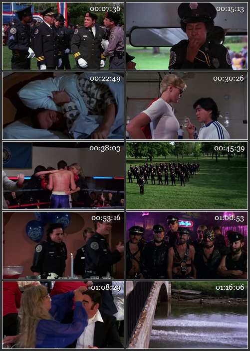 Кадр из фильма «Полицейская академия 3: Переподготовка», 512x288